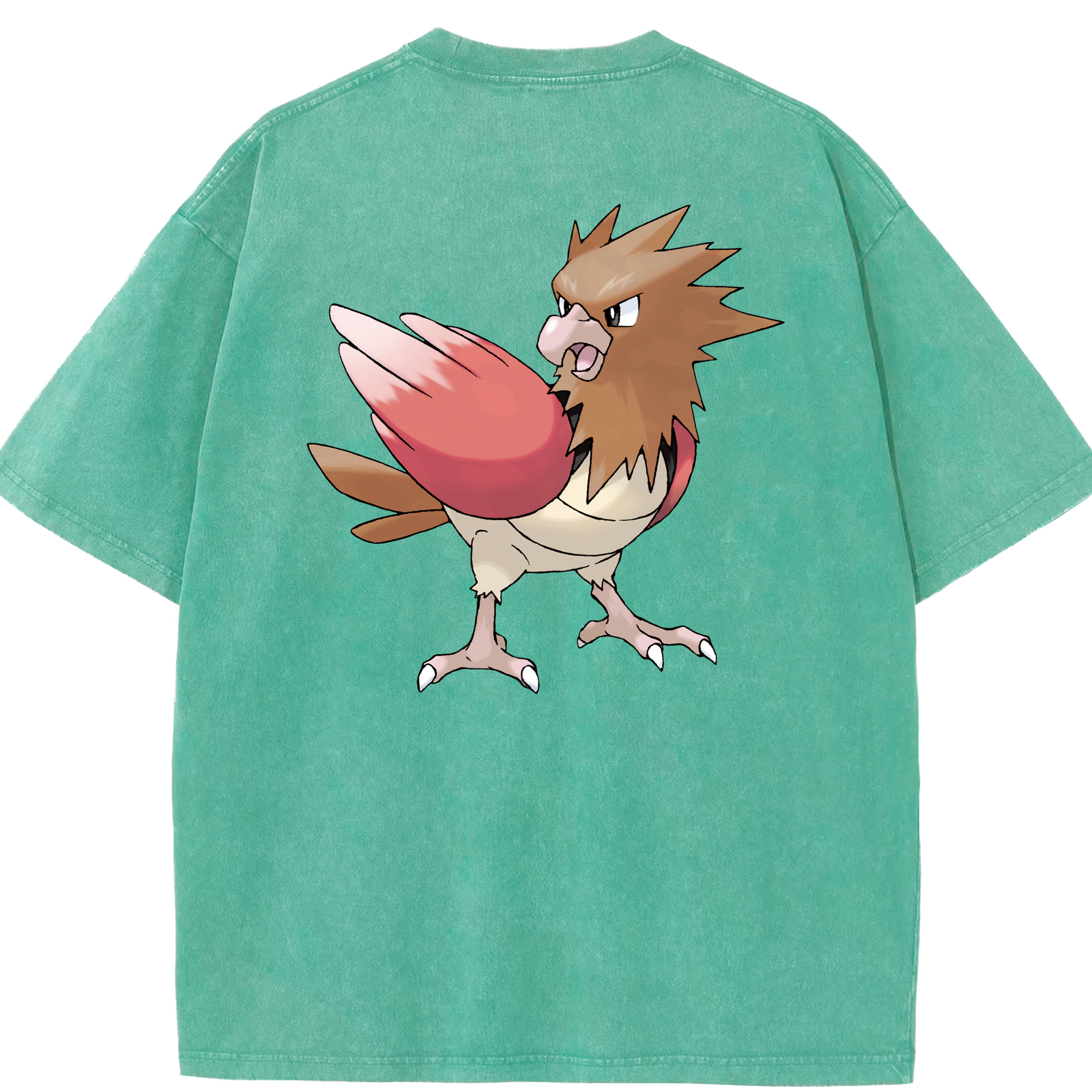 （画像用） ポケットモンスター Pokémon 綿100% ヴィンテージ風 半袖Tシャツ（背面プリント）